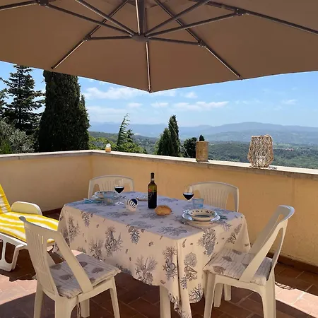 Casa Lisa Poggio Di Nocola Riparbella By Toscanatour Apartment